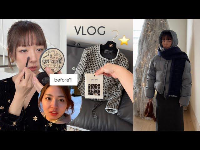 VLOG, Chanel Jacket Unboxing Apple Creator Workshop Frequently Asked Blusher, Lip Info