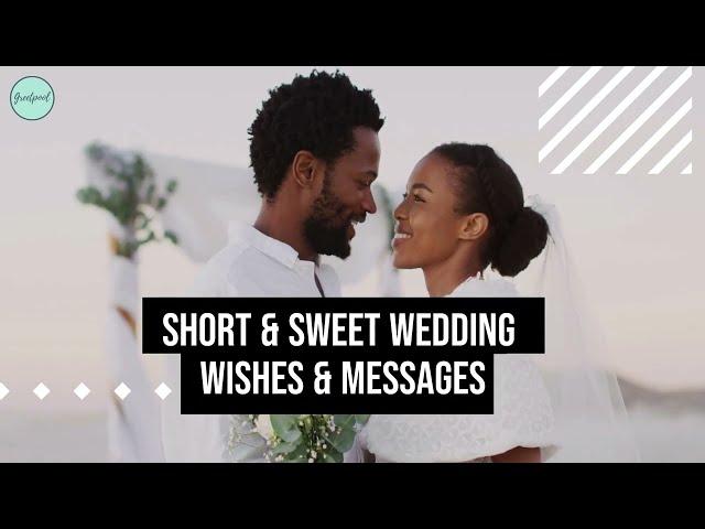Best Wedding Wishes | Writing a wedding card message | GreetPool