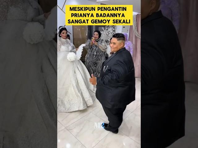 definisi pengantin wanita yang tidak memandang fisik pengantin pria nya ‼️‼️#pengantinviral #nikah