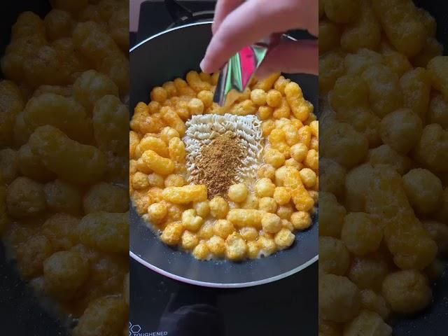 Cheesy Cheetos Maggi  | Trying Food Hacks Suggested By My Subscribers  | So Saute #shorts