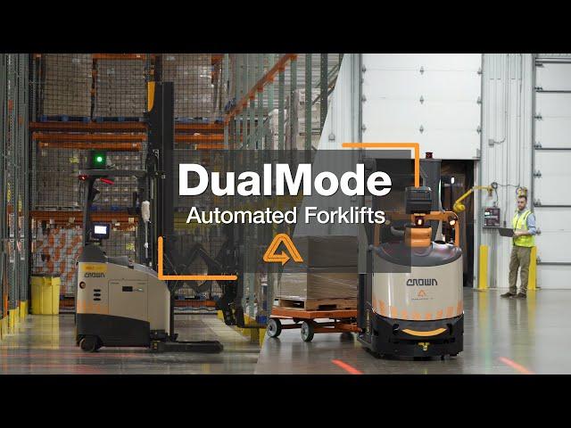 Crown Equipment DualMode Lift Trucks. Designed to Get More Done.