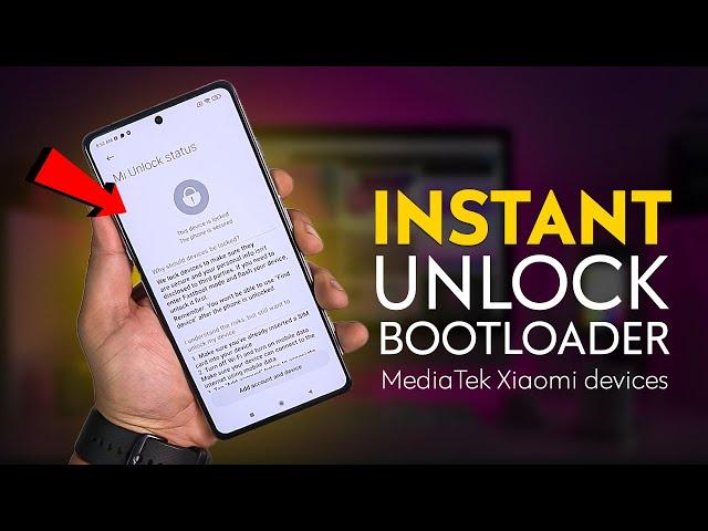 Instant Unlock Bootloader on Xiaomi MediaTek Devices | Unlock without Mi Unlock Tool | 100% Working