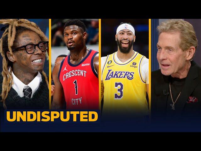 Lil Wayne predicts Lakers beat Nuggets in 6, talks Playoffs & Zion's injury | NBA | UNDISPUTED