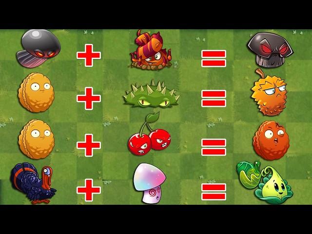 Pvz 2 Discovery - The Strength of the Fusion Plants compared to the Original Plant