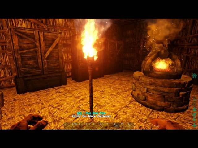 How to make a torch stand up - ARK Survival Evolved