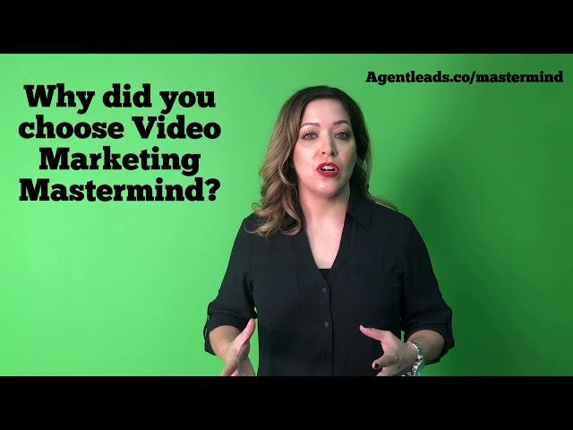 Why did you choose Video Marketing Mastermind?