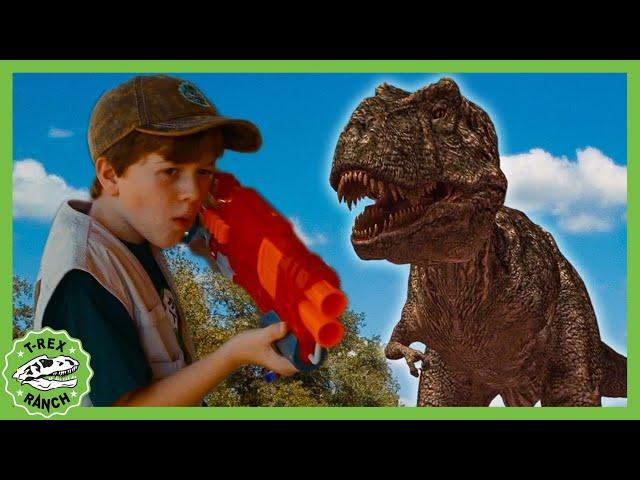 Will Park Ranger LB Get The Dinosaur? | T-Rex Ranch Dinosaur Videos for Kids