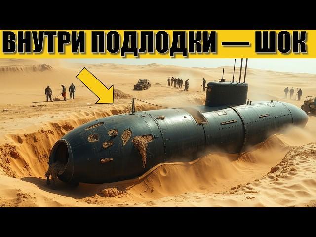 Археологи нашли ПОДЛОДКУ в ПУСТЫНЕ! То, что было внутри — ШОКИРУЕТ