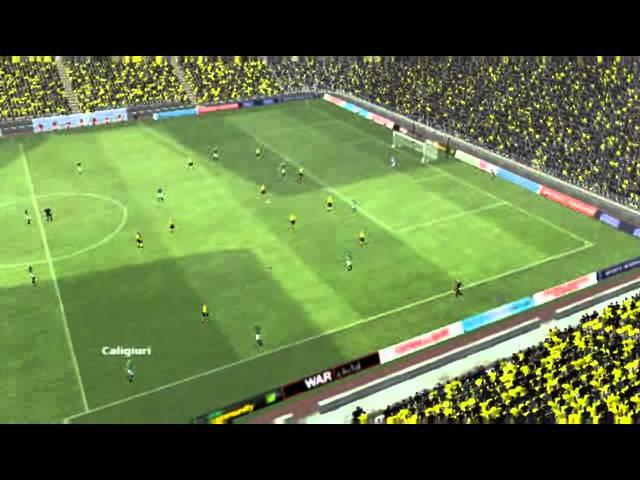 Dortmund vs Hannover - Caligiuri Goal 74 minutes