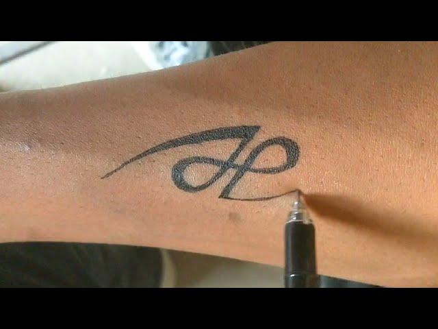 Cool tattoos with pen || how to make tattoo || Tattoo Art By Rajan