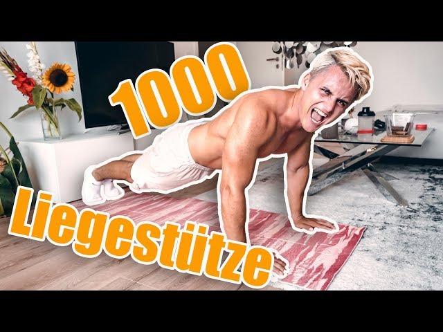 1000 LIEGESTÜTZE IN 1 STUNDE CHALLENGE  I The Franklin