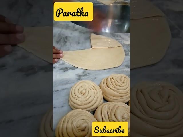 lachha paratha banane ka tarika #paratha II cooking II yummy paratha #breakfast#shorts