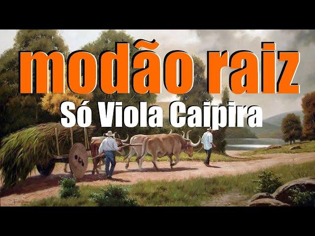 DIRETO DO VINIL - As Melhores Modas De Viola Caipira - MODÃO RAIZ