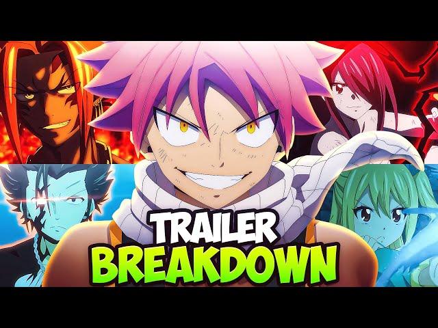 Let’s Breakdown The AMAZING Fairy Tail 100 Years Quest Anime Trailer!!!!!