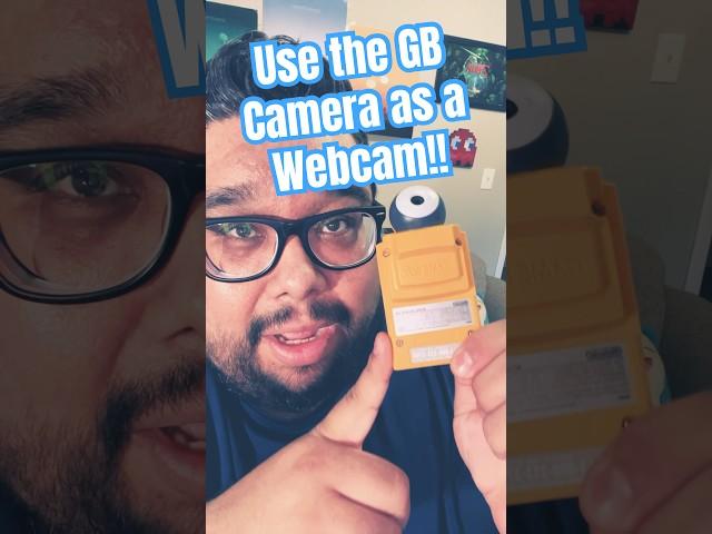 You can use the Game Boy Camera as a webcam on your PC with the GB Operator from Epilogue! #gameboy
