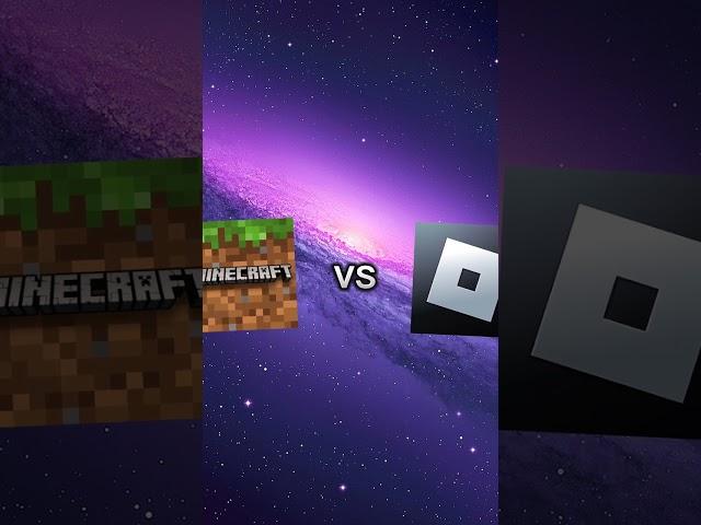 Minecraft Vs Roblox #Shorts #Minecraft #Roblox #Games