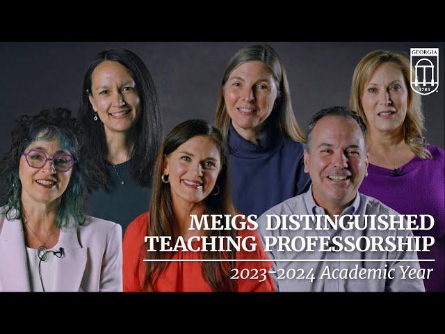 2024 Meigs Distinguished Teaching Professors