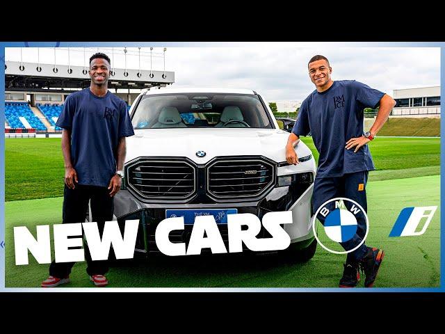 Real Madrid players receive new BMW cars!