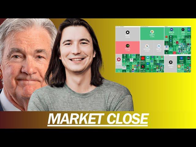 EVERYTHING IS GREEN EXCEPT MAG 7, ROBINHOOD +10%, NO TARIFF NEWS | MARKET CLOSE