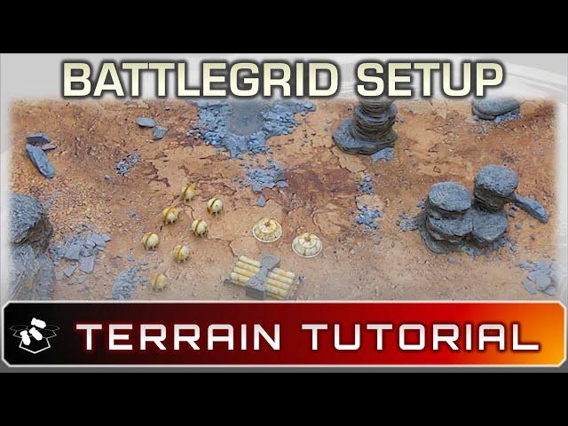 BATTLETECH Battlegrid Setup Terrain Tutorial