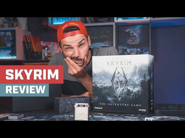 Skyrim Board Game Review I Elder scrolls the adventure game