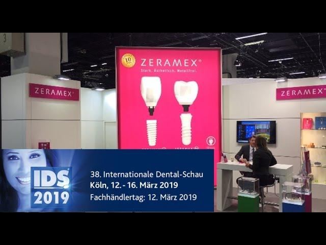 ZERAMEX Keramikimplantate - Impressionen IDS 2017