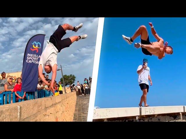 Next Level Freerunning / Best Parkour & Flips of Elis Torhall