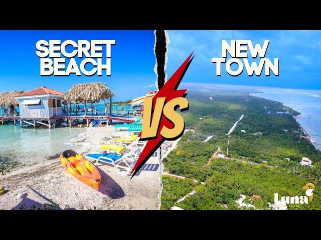 Secret Beach vs New Town on Ambergris Caye, Belize - What to Expect When Looking at Real Estate