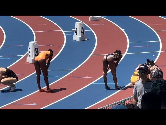 Britton Wilson Storms To Victory In the Women’s 400m | Miramar Invitational 2024