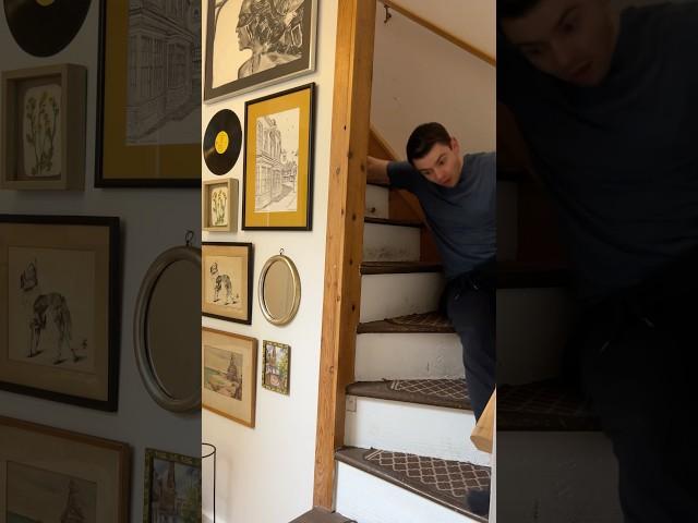 Stair makeover coming in strong 