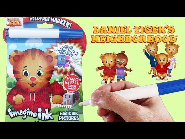 Daniel Tiger's Neighborhood Imagine Ink Coloring Book | ACTIVITIES & COLORING With Mess-Free Marker