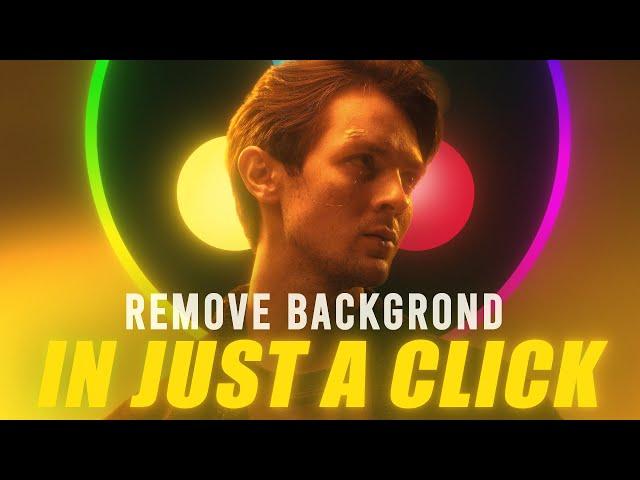 Remove any background in 2 MINUTES in Davinci Resolve - NO GREEN SCREEN