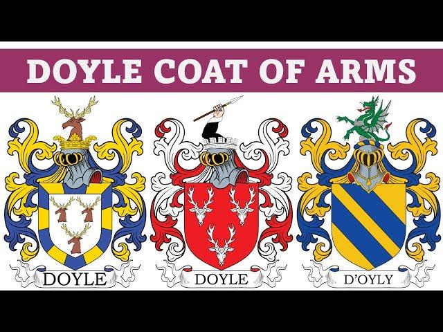 Doyle Coat of Arms & Family Crest - Symbols, Bearers, History