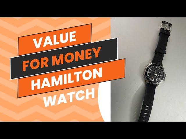 Hamilton watch review-Khakhi navy scuba | H-10 Calibre | 80hrs power reserve |ETA-Swiss | Screw down