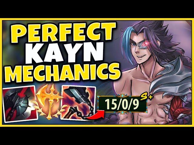 #1 KAYN WORLD PERFECT SEASON 11 JUNGLE GAMEPLAY (96% KILL PARTICIPATION) - League of Legends