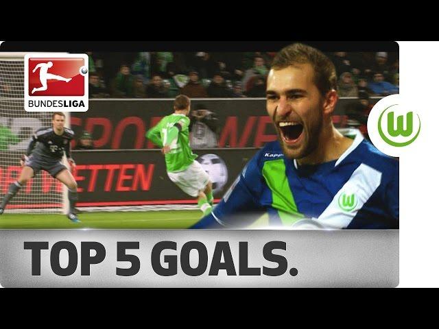 Top 5 Goals - Bas Dost - 2014/15