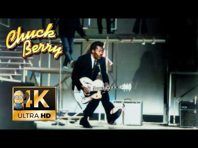 Chuck Berry AI 4K Colorized Enhanced - Johnny B. Goode (October 1964)
