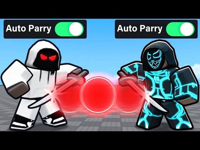 AUTOPARRY Vs AUTOPARRY In Roblox Blade Ball..