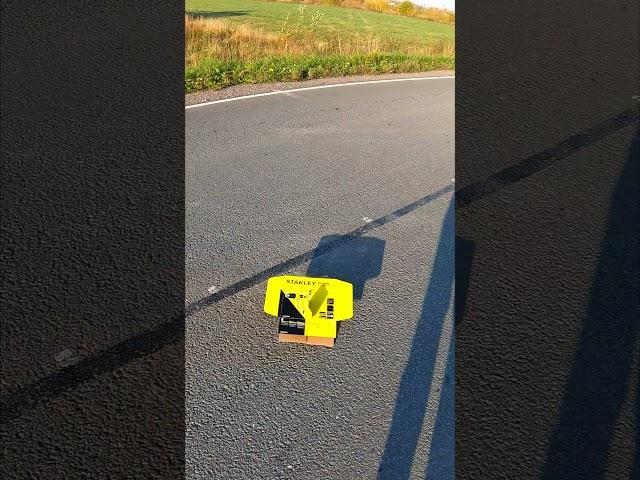 Stanley Cardboard Box RC Plane crash