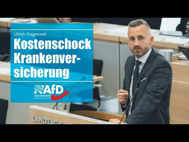 Ulrich Siegmund: Kostenschock Krankenversicherung