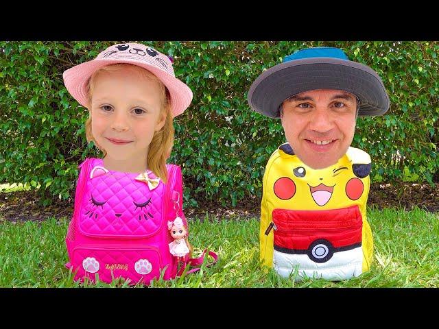 Nastya dan Ayah cerita terbaik untuk anak-anak tentang petualangan dan mainan