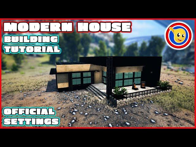 Ark: How To Build A Modern House | Building Tutorial | Official Settings