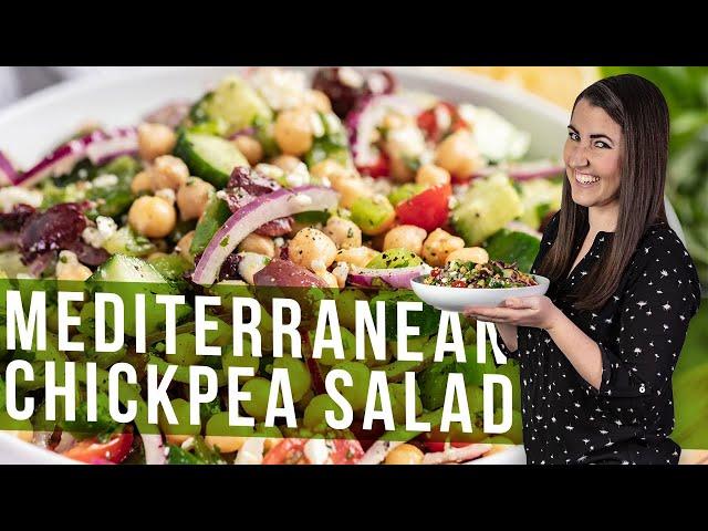 Mediterranean Chickpea Salad