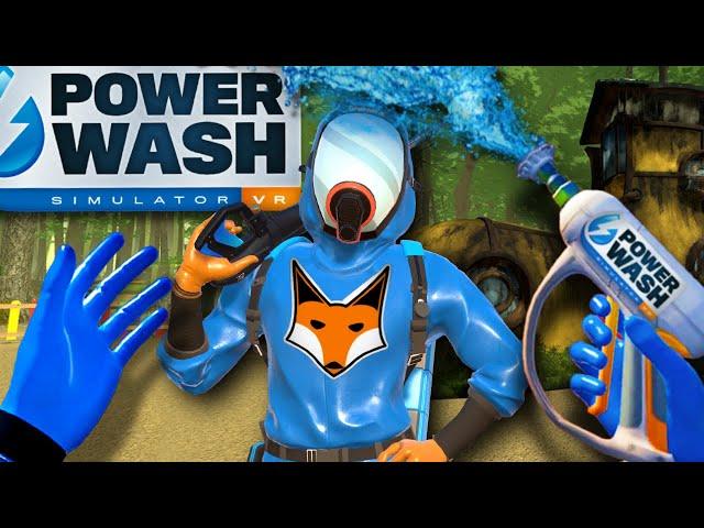 PowerWash Simulator VR is EVEN BETTER with Friends // Quest 3 Co-op Gameplay