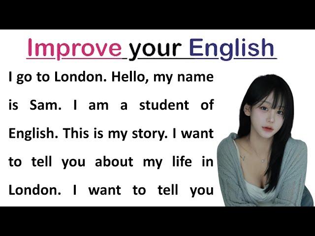 I go to London | Learn English Through Story Level 1 | Graded Reader | Improve Your English