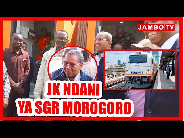 TRENI YA MWENDOKASI YAMKOSHA RAIS MSTAAFU JAKAYA KIKWETE ''NILIMWAMBIA MAGUFULI KUHUSU SGR''