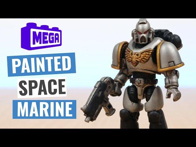 PAINTED Warhammer 40k Mega Construx Figure!