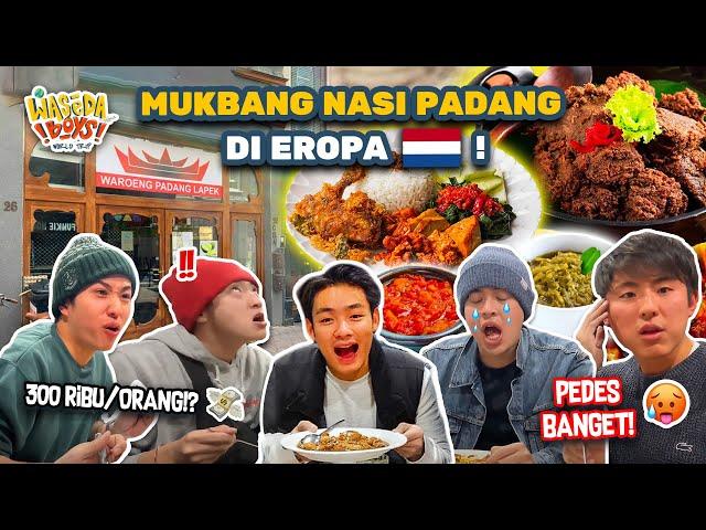 MAKAN NASI PADANG TERENAK DI EROPA! PER ORANG 300 RIBU?! PEDES BGT! | WORLD TRIP