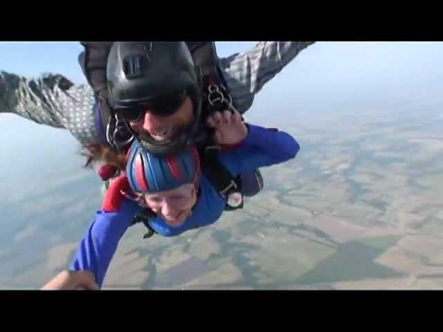 Lindsay Palmer Marr tandem skydive @ Skydive Dallas 7/2/2011