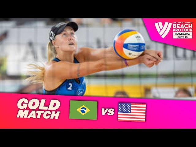 Ana Patrícia/Duda vs. Nuss/Kloth - Gold Match Highlights Hamburg 2023 #BeachProTour